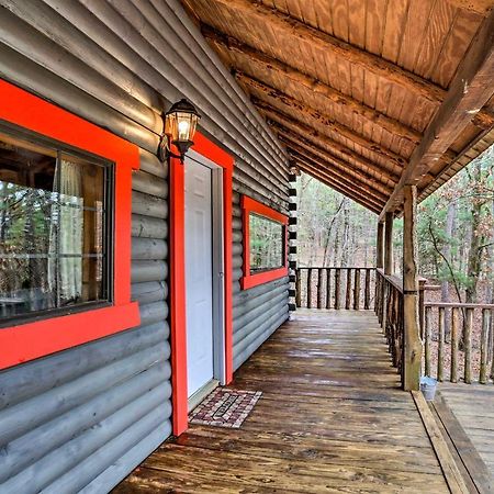 Broken Bow Log Cabin With Fire Pit, Pond, And Deck! Luaran gambar